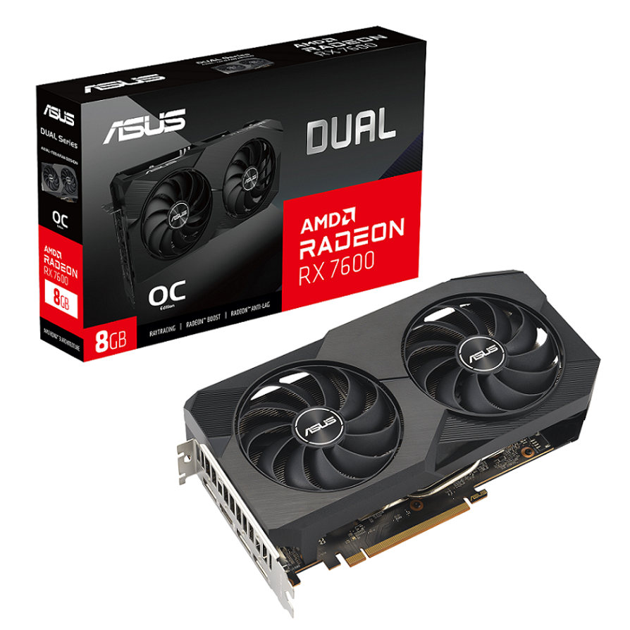 ASUS Dual AMD Radeon RX 7600